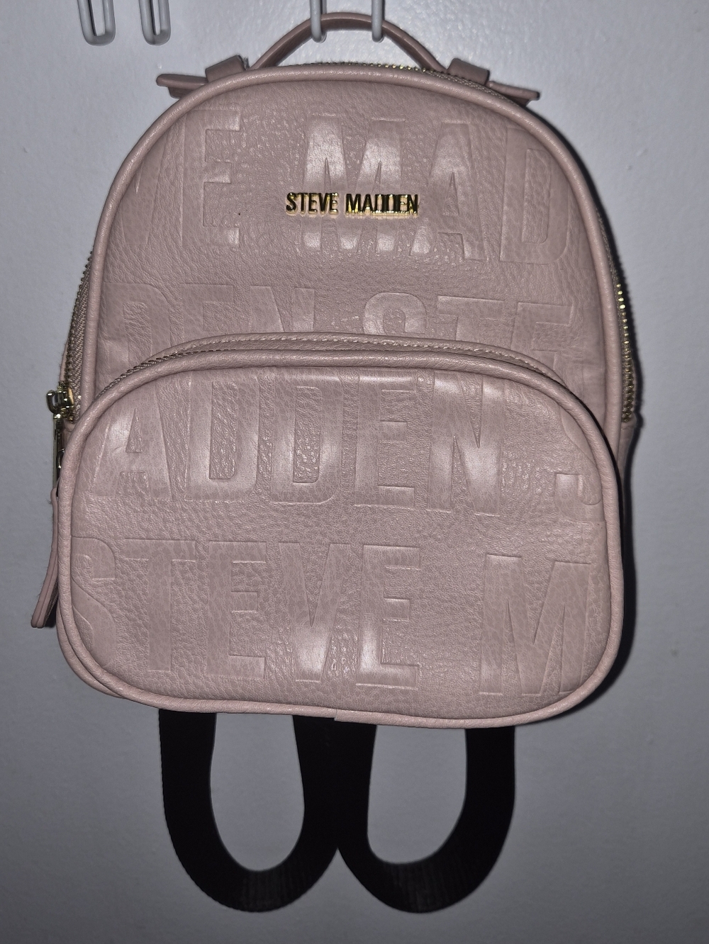 Steve Madden Blush Pink Mini Backpack